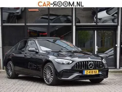 Zwart Gebruikt 2023 Mercedes C300e AMG line Sedan | € 53.950 (Eerlijke prijs)