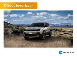 Grijs, metallic lak Nieuw 2025 Jeep Avenger Summit SUV | € 38.153 (Goede deal)