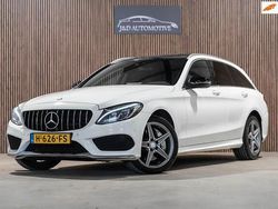 Wit, metallic lak Gebruikt 2016 Mercedes C400 AMG line Stationwagen | € 19.900 (Goede deal)