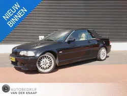 Zwart Gebruikt 2002 BMW 330 Cabriolet Executive Cabriolet | € 9.750 (Eerlijke prijs)