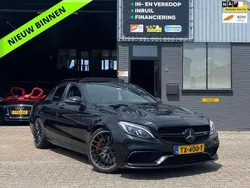 Zwart, metallic lak Gebruikt 2015 Mercedes C63S AMG AMG Sedan | € 39.899 (Eerlijke prijs)