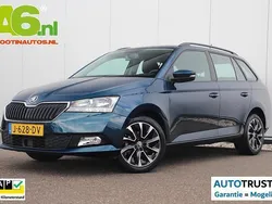 Blauw, metallic lak Gebruikt 2020 Skoda Fabia Business Line Stationwagen | € 12.900 (Eerlijke prijs)
