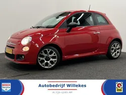 Rood Gebruikt 2015 Fiat 500S Hatchback | € 5.950 (Goede deal)