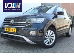Zwart Gebruikt 2021 VW T-Cross Style SUV | € 22.745 (Eerlijke prijs)