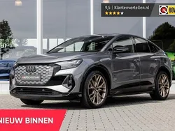Grijs Gebruikt 2022 Audi Q4 Sportback e-tron S-Line SUV | € 36.850 (Eerlijke prijs)