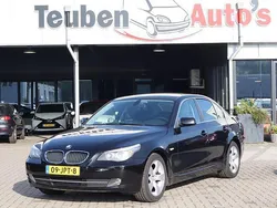 Zwart Gebruikt 2009 BMW 520 Sedan | € 5.985 (Eerlijke prijs)