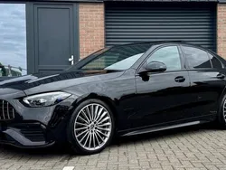 Zwart Gebruikt 2021 Mercedes C300 AMG line Sedan | € 52.500 (Duur)