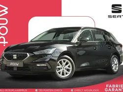 Zwart, metallic lak Gebruikt 2022 Seat Leon Reference Stationwagen | € 17.450 (Goede deal)