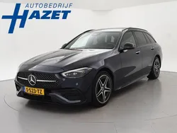 Blauw Gebruikt 2022 Mercedes C300 AMG line Stationwagen | € 37.950 (Goede deal)