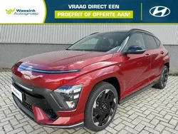 Ultimate red tt ab (rood metallic) Nieuw 2024 Hyundai Kona Edition SUV | € 41.395 (Eerlijke prijs)