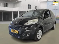 Zwart, metallic lak Gebruikt 2012 Peugeot 107 Hatchback | € 4.495 (Eerlijke prijs)