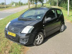 Zwart Gebruikt 2009 Citroën C2 Furio Hatchback | € 975 (Super prijs)