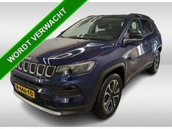 Blauw (metallic) Gebruikt 2021 Jeep Compass Limited SUV | € 19.990 (Super prijs)