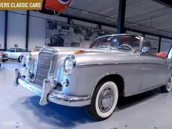 Zilver Gebruikt 1959 Mercedes 220 Cabriolet | € 59.950