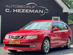 Rood, metallic lak Gebruikt 2006 Saab 9-3 Aero Stationwagen | € 4.945 (Super prijs)