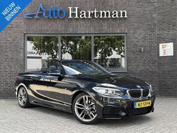 Zwart Gebruikt 2017 BMW 218 Executive Cabriolet | € 19.900 (Eerlijke prijs)