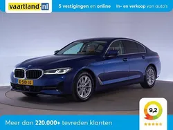 Blauw, metallic lak Gebruikt 2021 BMW 520 Executive Sedan | € 32.945 (Super prijs)