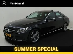Zwart Gebruikt 2017 Mercedes C180 Ambition Sedan | € 21.495 (Goede deal)