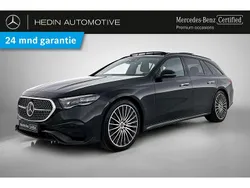 Zwart Gebruikt 2024 Mercedes E300 AMG line Stationwagen | € 69.900