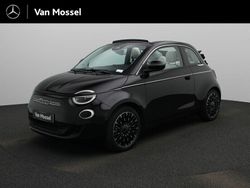 Zwart Gebruikt 2023 Fiat 500e La Prima Cabriolet | € 24.900 (Eerlijke prijs)