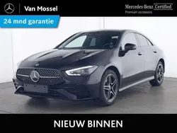 Zwart Gebruikt 2024 Mercedes CLA250e AMG line Sedan | € 43.945 (Super prijs)