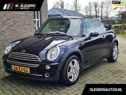 Zwart Gebruikt 2008 Mini One Cabriolet Pepper Cabriolet | € 3.299 (Duur)