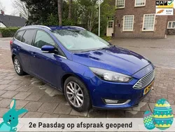 Blauw Gebruikt 2015 Ford Focus Titanium Stationwagen | € 10.499 (Eerlijke prijs)