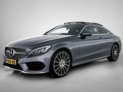 Grijs Gebruikt 2018 Mercedes C200 AMG line Coupé | € 28.995 (Goede deal)