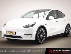 Wit (metallic) Gebruikt 2024 Tesla Model Y Performance SUV | € 44.900 (Duur)