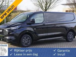 Zwart Nieuw 2024 Ford Transit Custom Limited Van | € 40.500 (Goede deal)