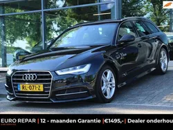 Zwart, metallic lak Gebruikt 2018 Audi A6 S-Line Stationwagen | € 23.795 (Super prijs)