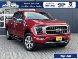 Rood Nieuw 2024 Ford F-150 Platinum Pickup | € 84.950