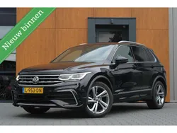 Zwart Gebruikt 2021 VW Tiguan R-line SUV | € 23.950 (Super prijs)