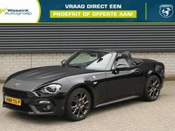 Zwart Gebruikt 2017 Abarth 124 Spider Cabriolet | € 35.935