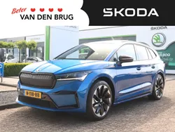 Blauw Gebruikt 2021 Skoda Enyaq iV SportLine SUV | € 31.195 (Eerlijke prijs)