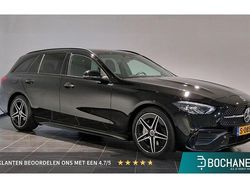 Zwart, metallic lak Gebruikt 2022 Mercedes C200 AMG line Stationwagen | € 37.700 (Goede deal)