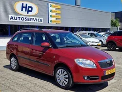 Rood Gebruikt 2008 Skoda Fabia Ambiente Stationwagen | € 7.000 (Duur)