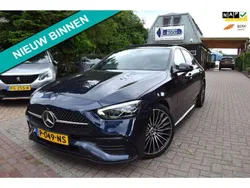 Blauw Gebruikt 2022 Mercedes C200 AMG line Sedan | € 43.945 (Goede deal)