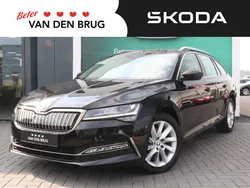 Zwart Gebruikt 2022 Skoda Superb Business Line Stationwagen | € 29.745 (Eerlijke prijs)