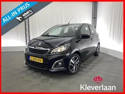 Zwart Gebruikt 2021 Peugeot 108 Allure Hatchback | € 12.695 (Iets duurder)