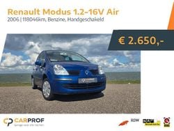 Blauw Gebruikt 2006 Renault Modus MPV | € 2.650 (Iets duurder)