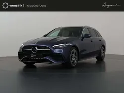 Blauw Nieuw 2025 Mercedes C300e AMG line Stationwagen | € 64.427 (Eerlijke prijs)
