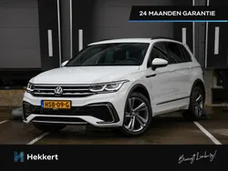 Wit Gebruikt 2023 VW Tiguan R-line SUV | € 39.995 (Goede deal)