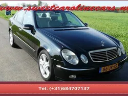 Zwart Gebruikt 2002 Mercedes E500 Elegance Sedan | € 13.250 (Eerlijke prijs)