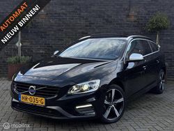 Zwart Gebruikt 2015 Volvo V60 R-Design Stationwagen | € 13.995
