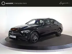 Zwart, metallic lak Nieuw 2025 Mercedes C300e AMG line Sedan | € 62.196 (Super prijs)