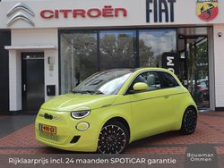 Geel Gebruikt 2024 Fiat 500e La Prima Cabriolet | € 29.950 (Iets duurder)