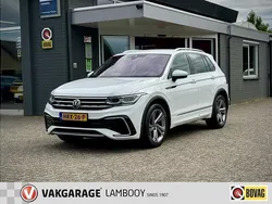 Wit Gebruikt 2021 VW Tiguan R-line SUV | € 35.750 (Eerlijke prijs)