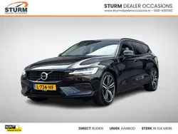 Zwart Gebruikt 2021 Volvo V60 Momentum Stationwagen | € 27.989 (Super prijs)