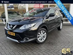 Zwart Gebruikt 2015 Nissan Qashqai Tekna SUV | € 16.950 (Iets duurder)
